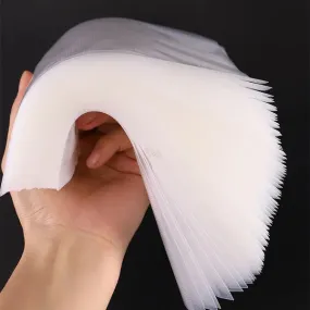 50pcs Textured Vacuum Packaging Pumping Compression Sealer Pre-cut Bags 25×17Cm