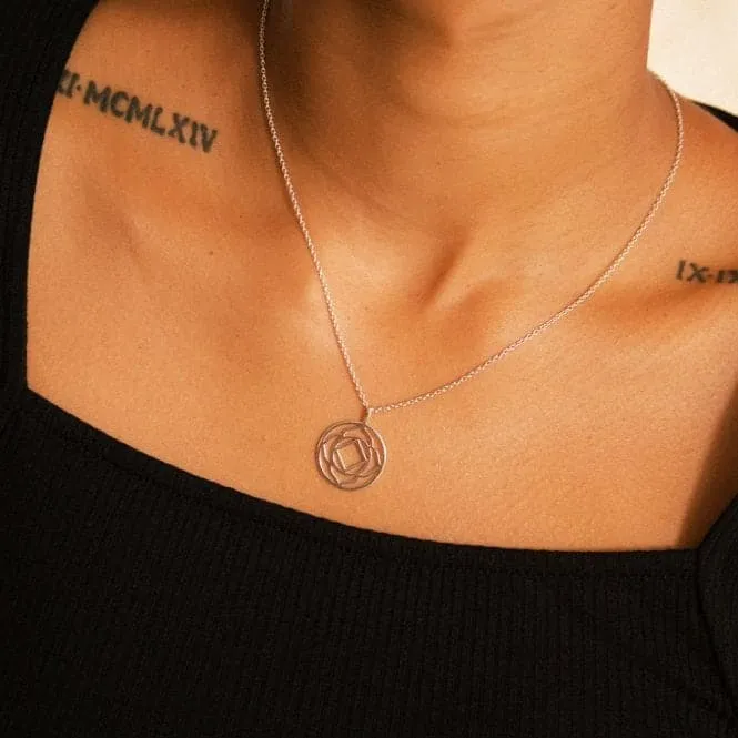 Base Chakra Silver Necklace NCHK3001