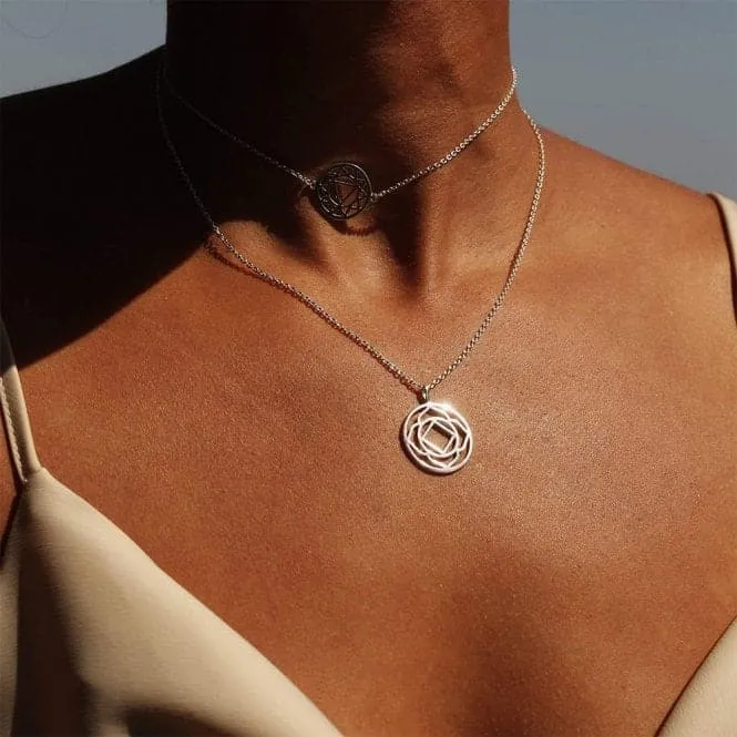 Base Chakra Silver Necklace NCHK3001