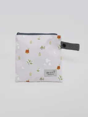 Birds and Lilies Pink Pack'N'Go Washable Pouch