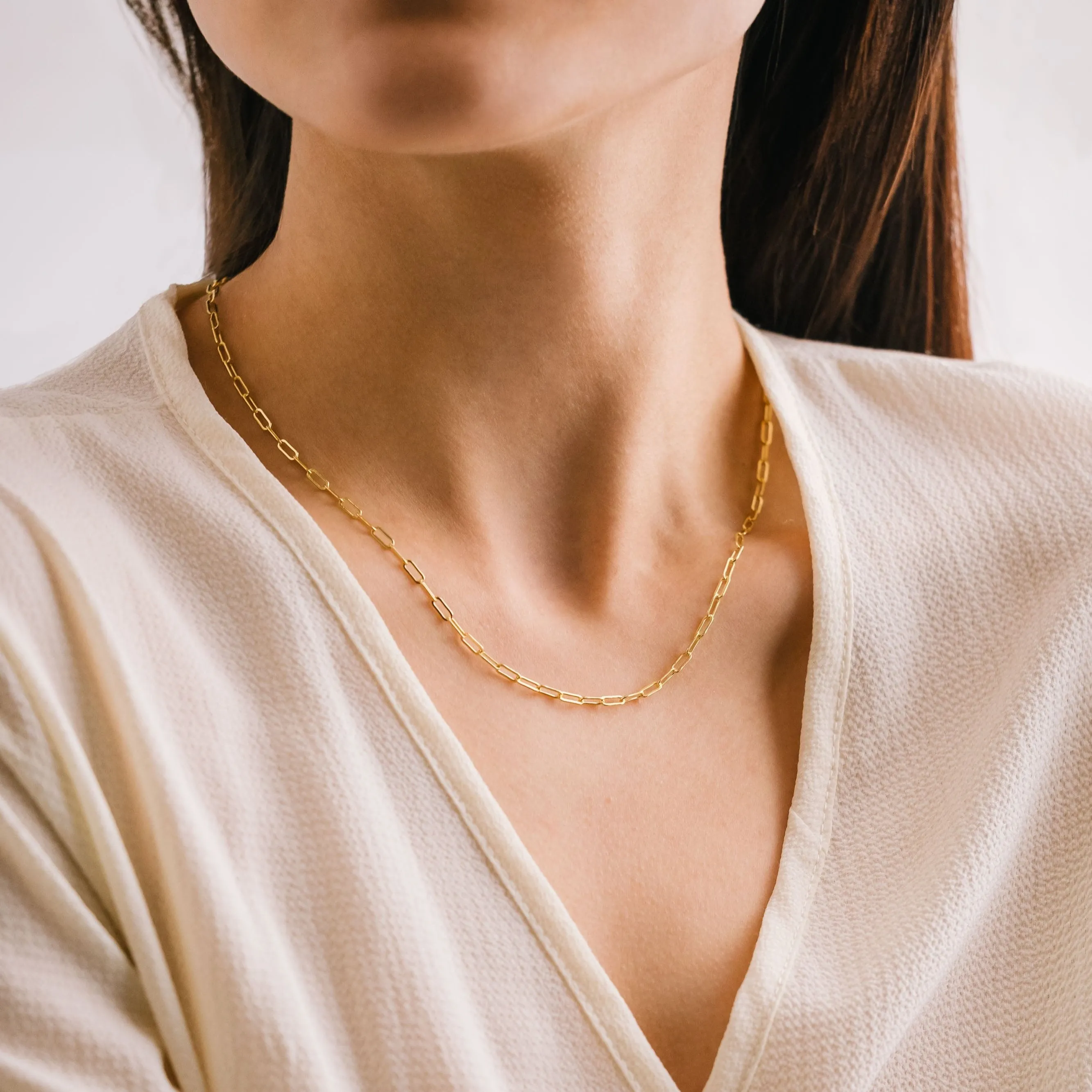 Boyfriend Chain Necklace Gold