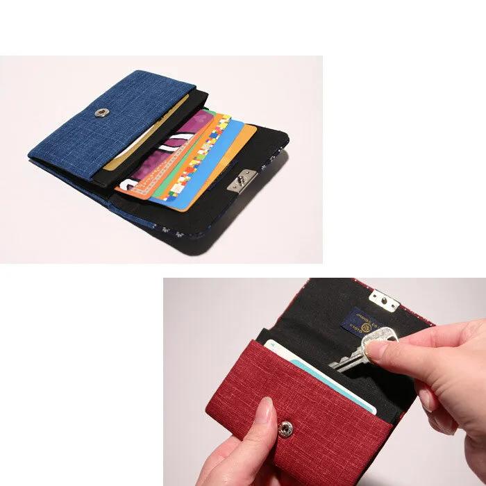 Business Card Case - Blue