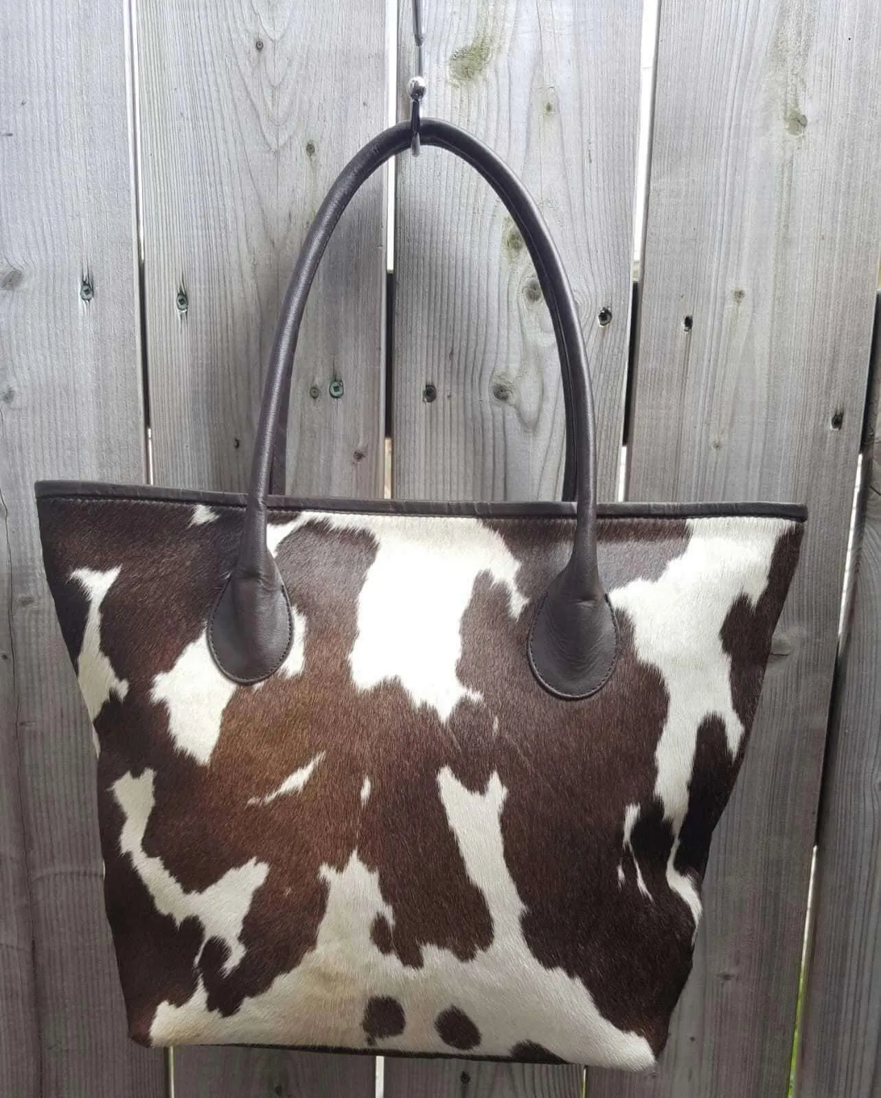 Calf Hair Bucket Bag