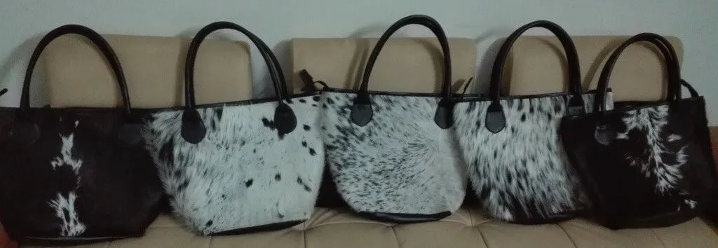 Calf Hair Bucket Bag