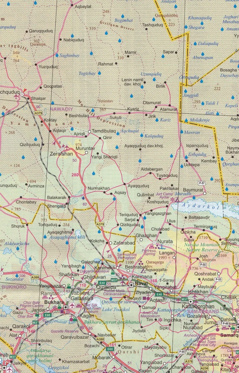 Central Asia ITMB Map