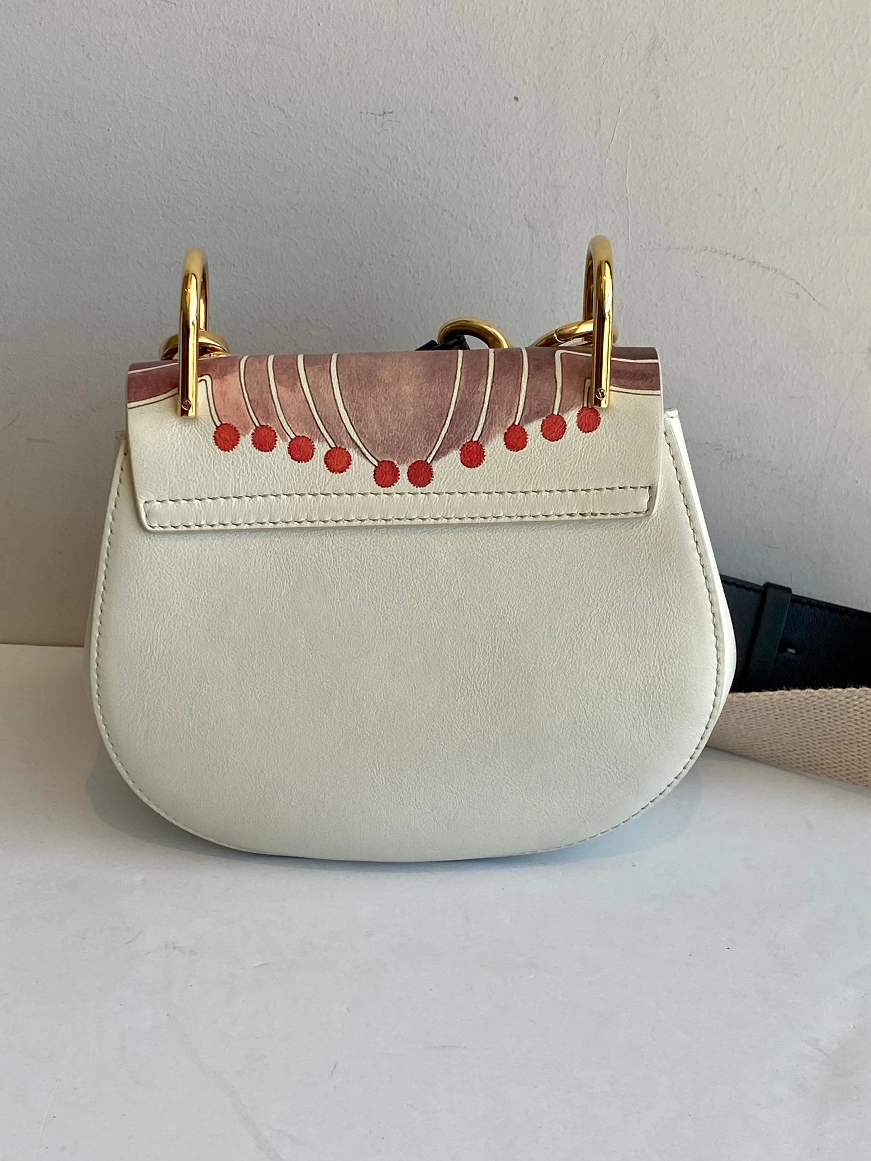 Chloe Drew Bijou Eyes Print Shoulder Bag