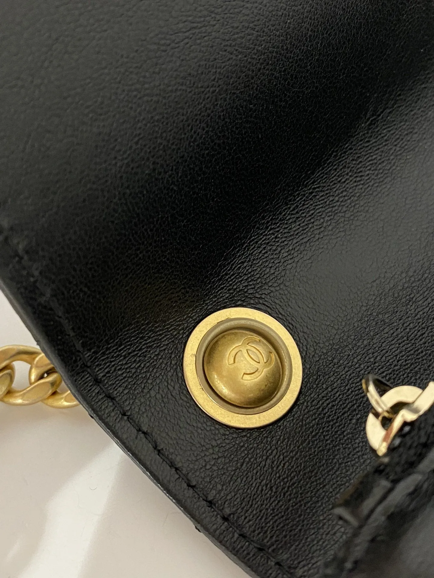 CHLWallet With Strap Black For Women, Women&#8217;s Bags 6.7in/17cm