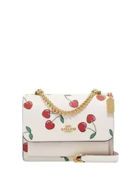 Coach Mini Klare Crossbody With Heart Cherry Print