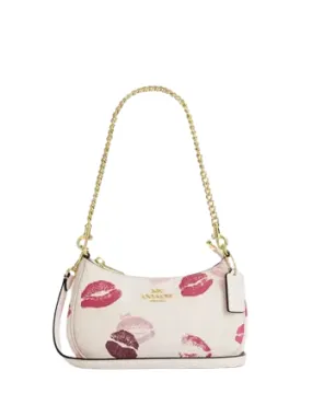 Coach Teri Mini Crossbody Bag With Lips Print