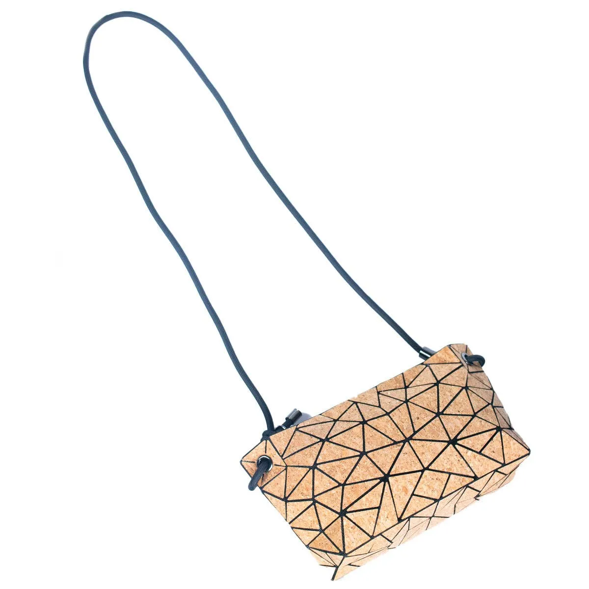 Cork Irregular Geometric Pattern Women's Crossbody BAG-2263