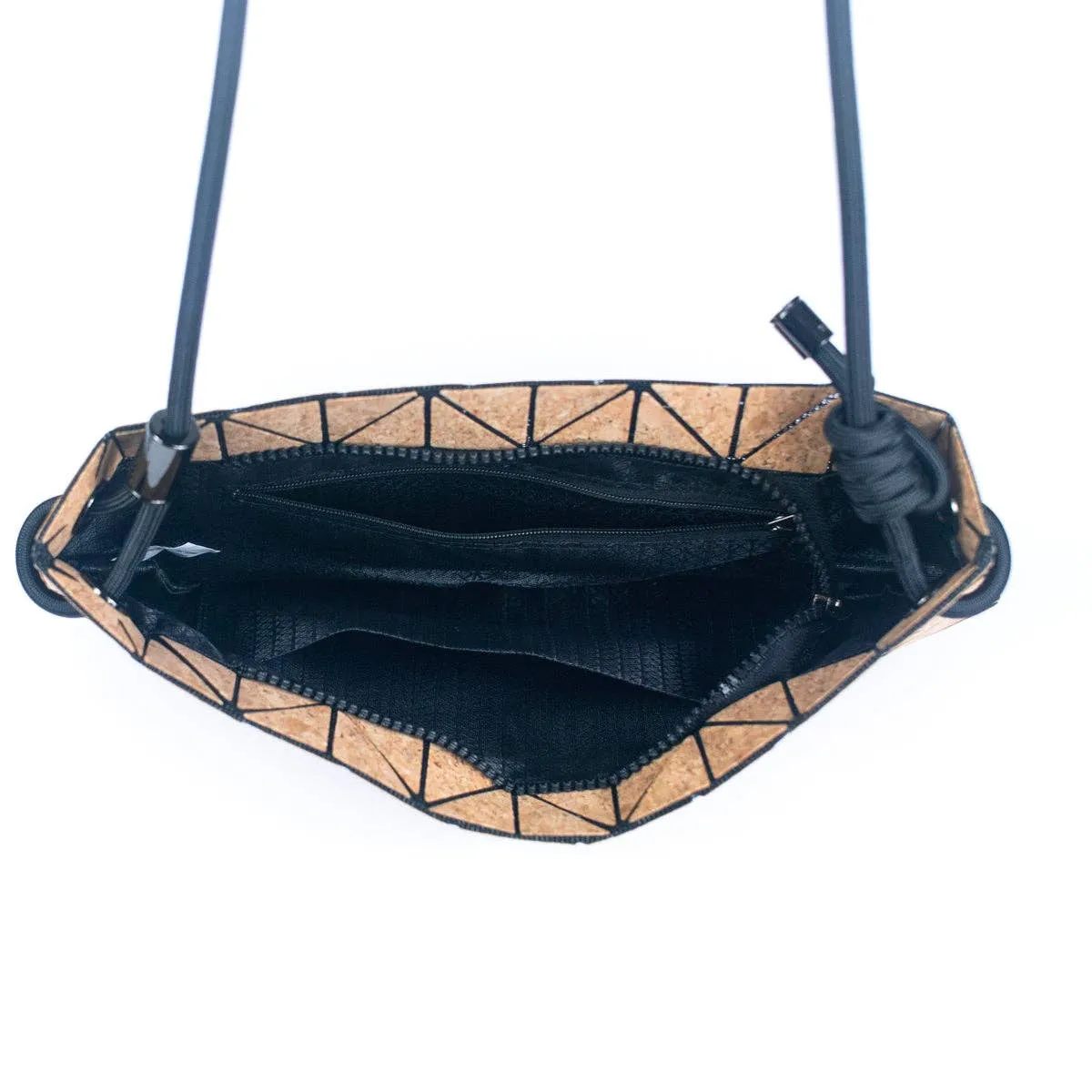 Cork Irregular Geometric Pattern Women's Crossbody BAG-2263