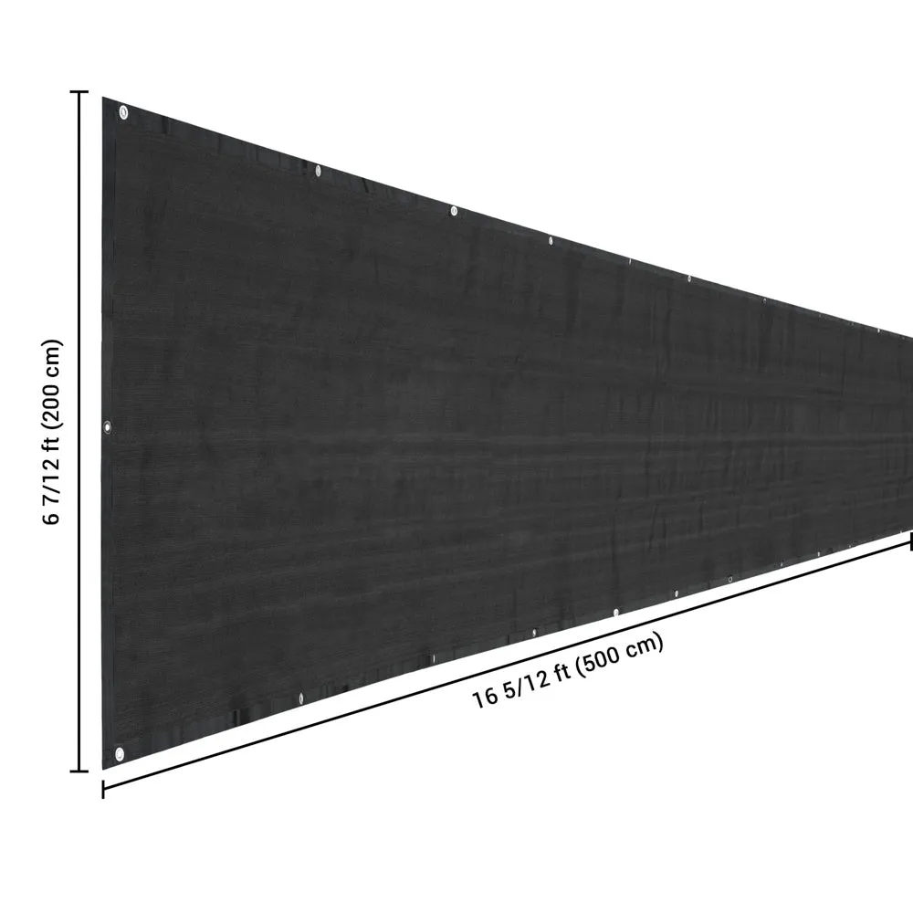 DIY 6'x16' 90% Mesh Privacy Fencing Net