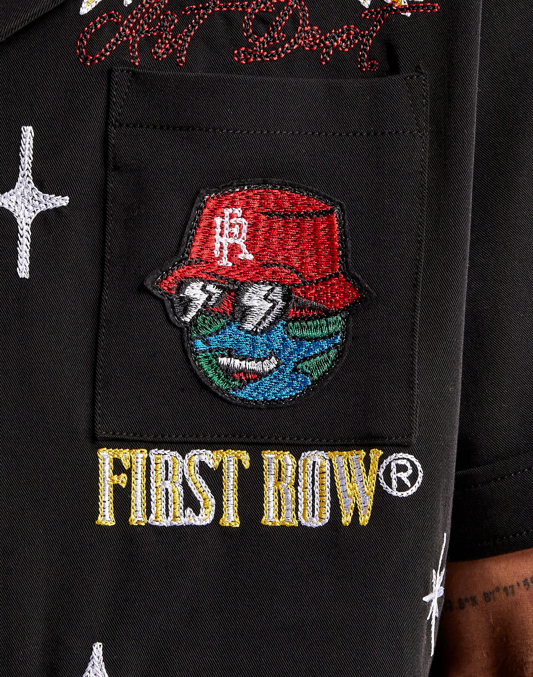 First Row Pen & Brush Woven Shirt