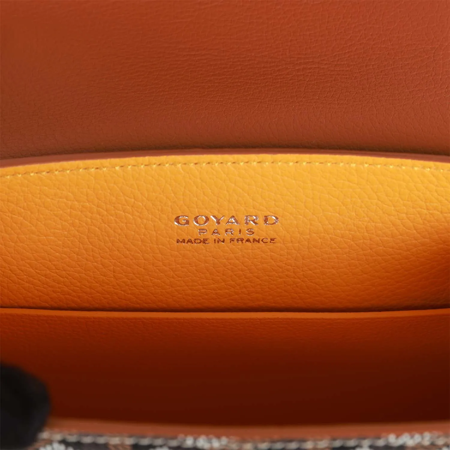 Goyard Saigon Souple Mini Bag Brown and Black Goyardine Silver Hardware