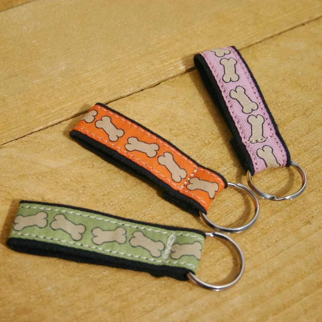 Hemp Key Chain Pistachio Bones