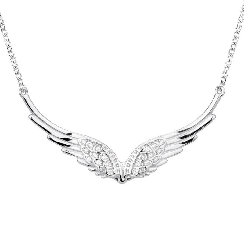 Hollow 18k Gold Color Feather Pendant