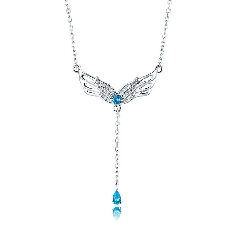 Hollow 18k Gold Color Feather Pendant