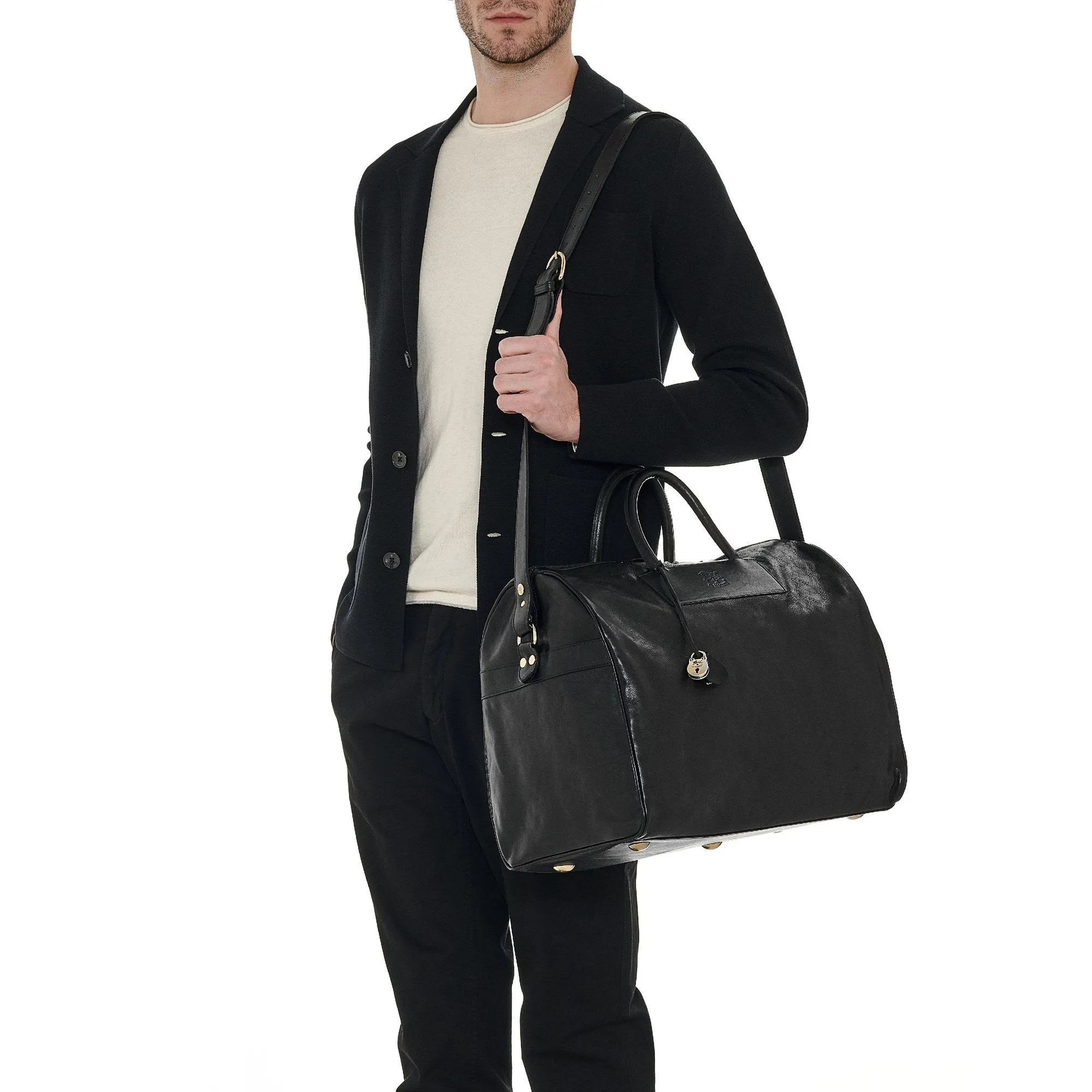 Il Biosonte 'Lorenzo' Travel Bag - Black