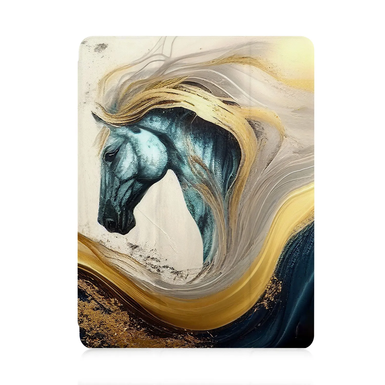 iPad Trifold Case - Horses