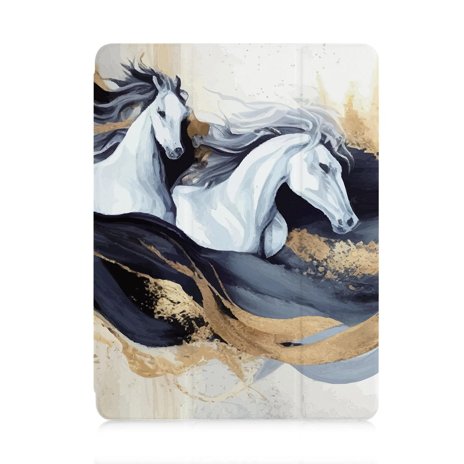 iPad Trifold Case - Horses