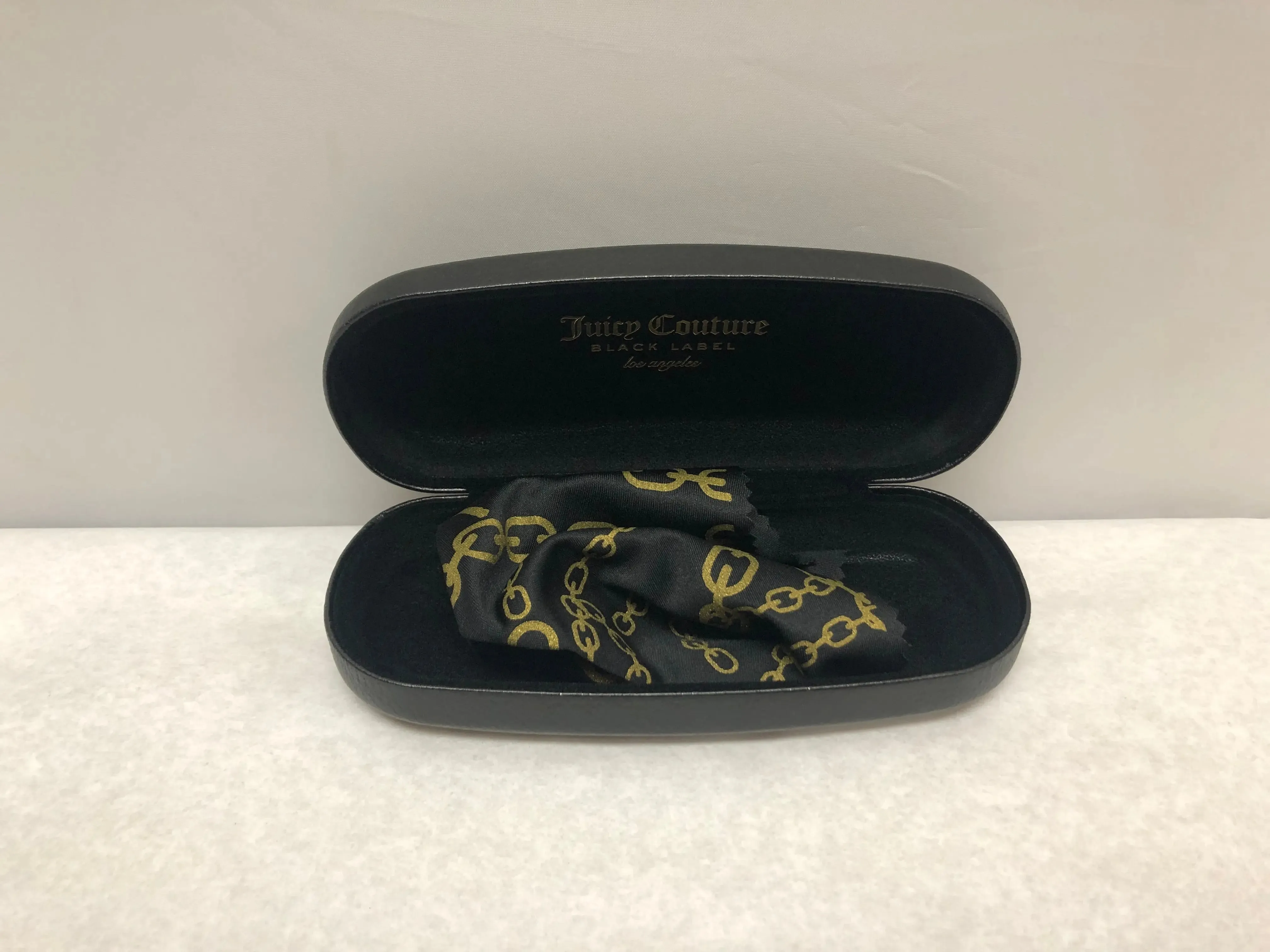 Juicy Courture Black Label Small Black Optical Eyeglasses Hard Case | KMOPT-22