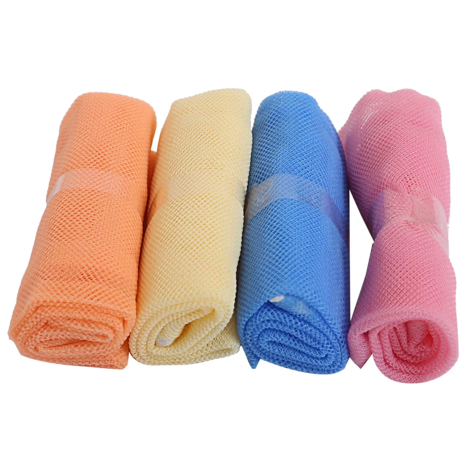 Kuber Industries Plain Deisgn 36 Piece Microfiber Reusable Mesh Fridge Bag,CTKNEW226