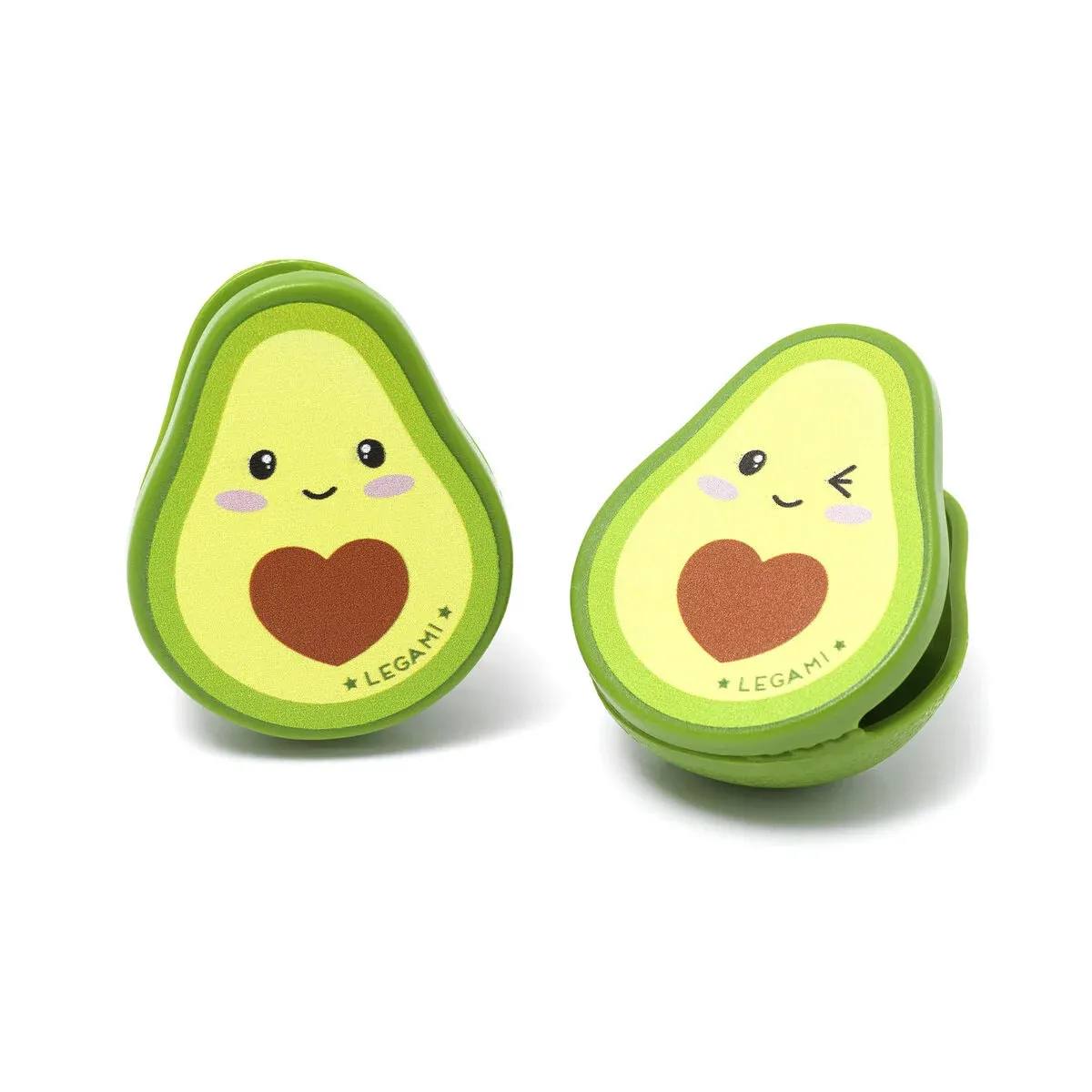 Legami Bag Clips Avocado Set Of 4