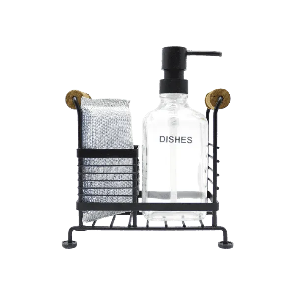 LIMON GLASS HOLDER WITH STAND 18LX10WX19H