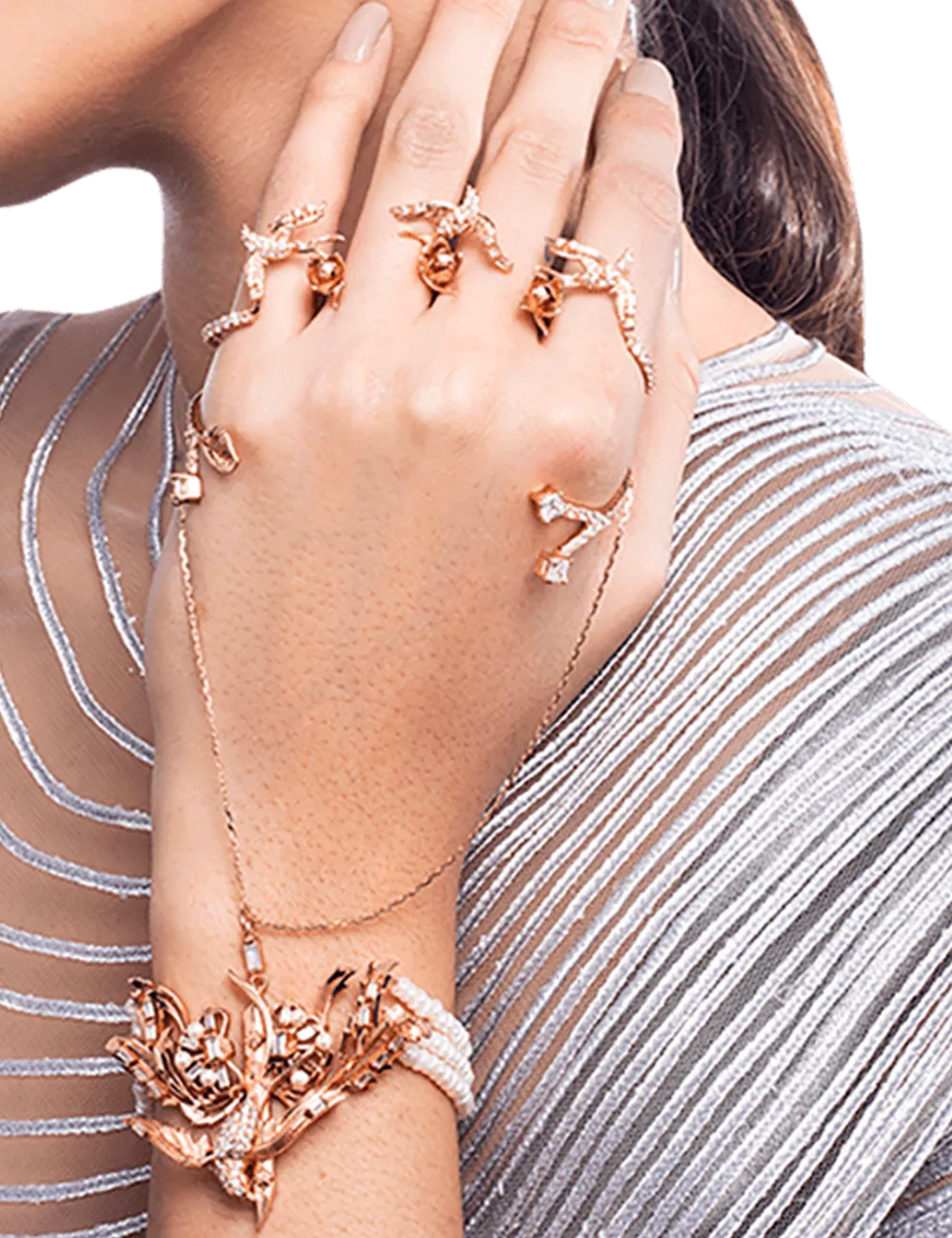 Lophorina Quadrant Ring Handharness