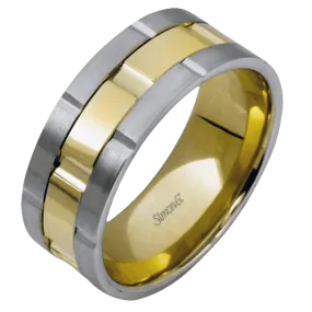 Men's Wedding Band In 14k Or 18k Gold