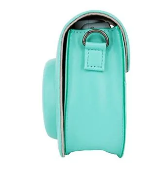 Mint Green  Instax Mini 8/8 /9/11 Leather Case/Bag
