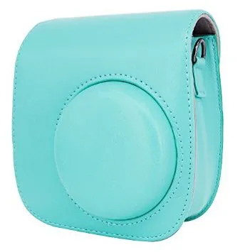 Mint Green  Instax Mini 8/8 /9/11 Leather Case/Bag