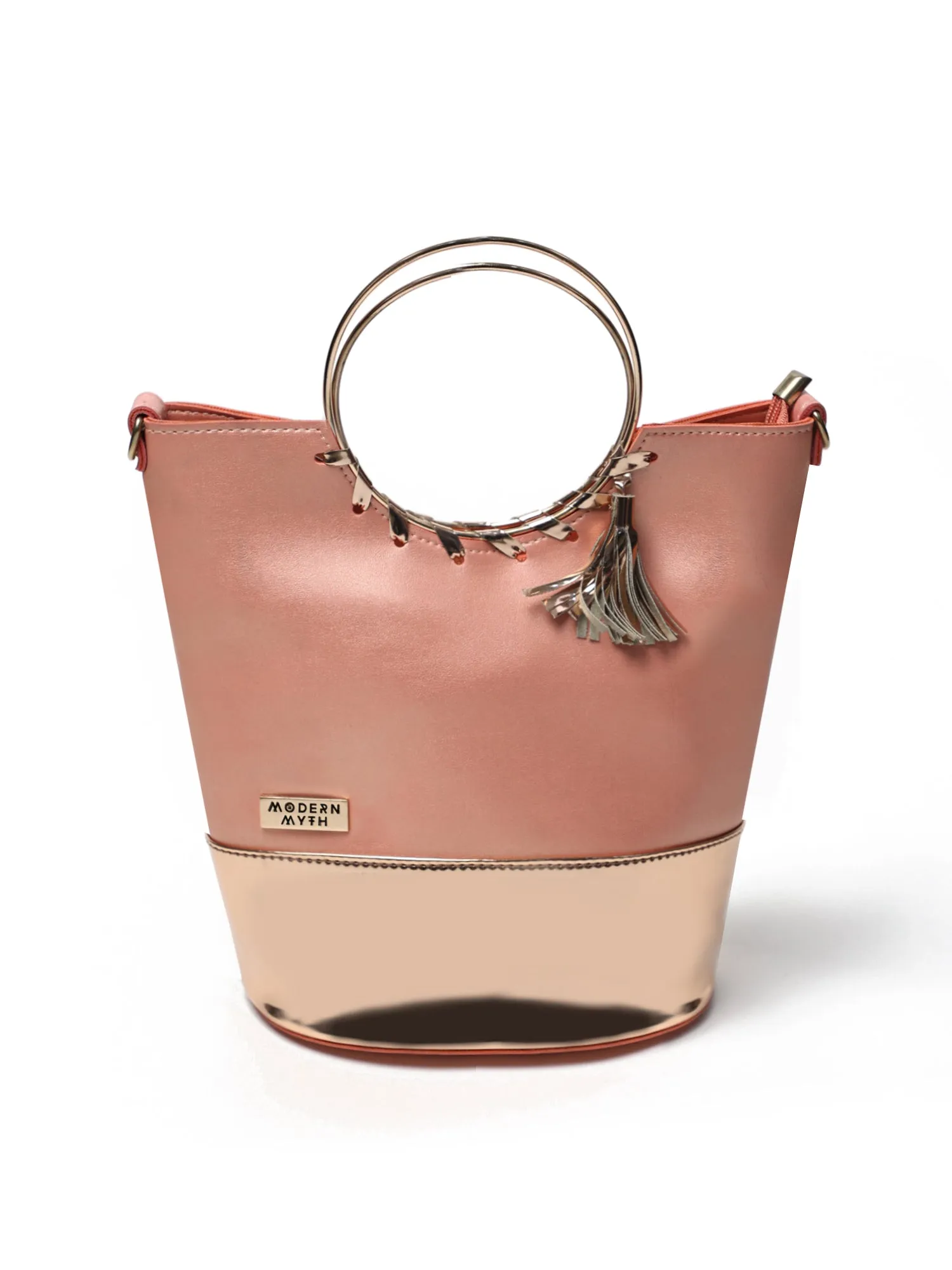 Modern Myth Peach O Ring Bucket Bag