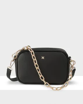 Monica Camera Crossbody Bag   O-Link Chain Strap