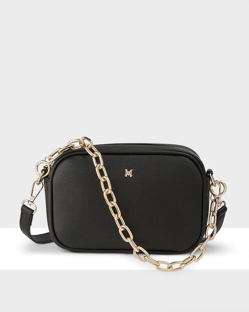 Monica Camera Crossbody Bag   O-Link Chain Strap