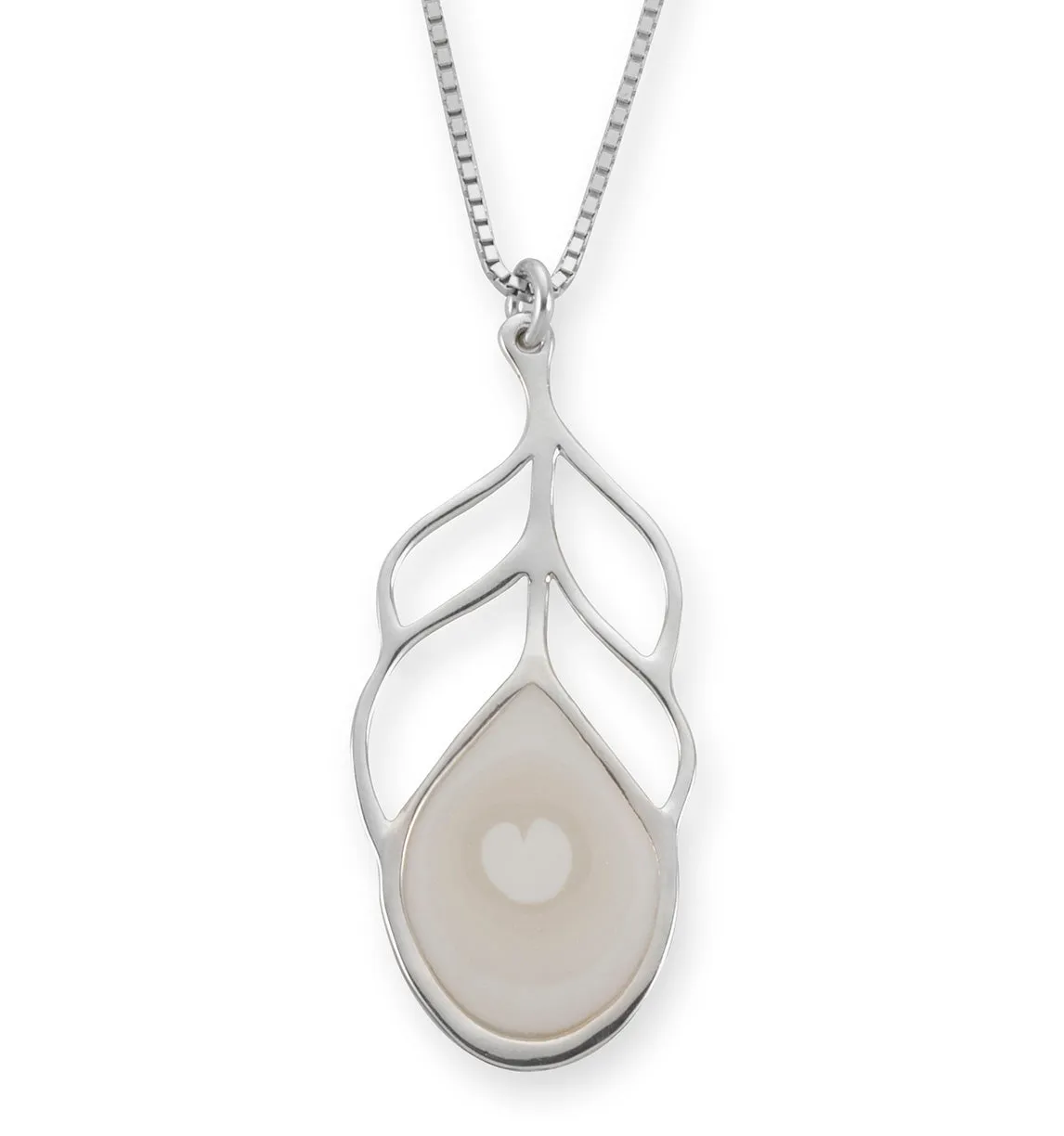 Peacock Eye Feather Necklace Handmade Pendant