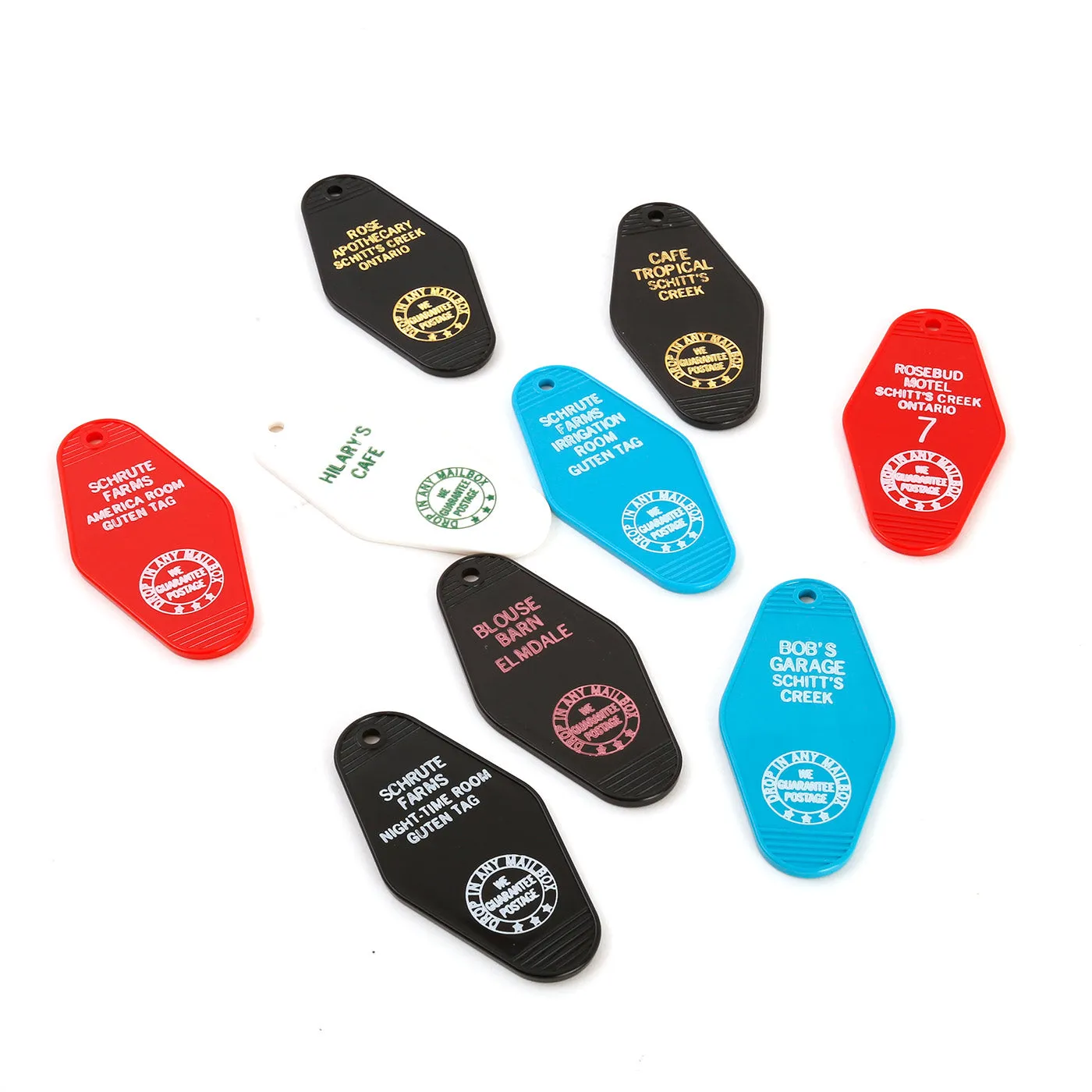 Pop Culture Hotel Key Chain / Cafe Tropical