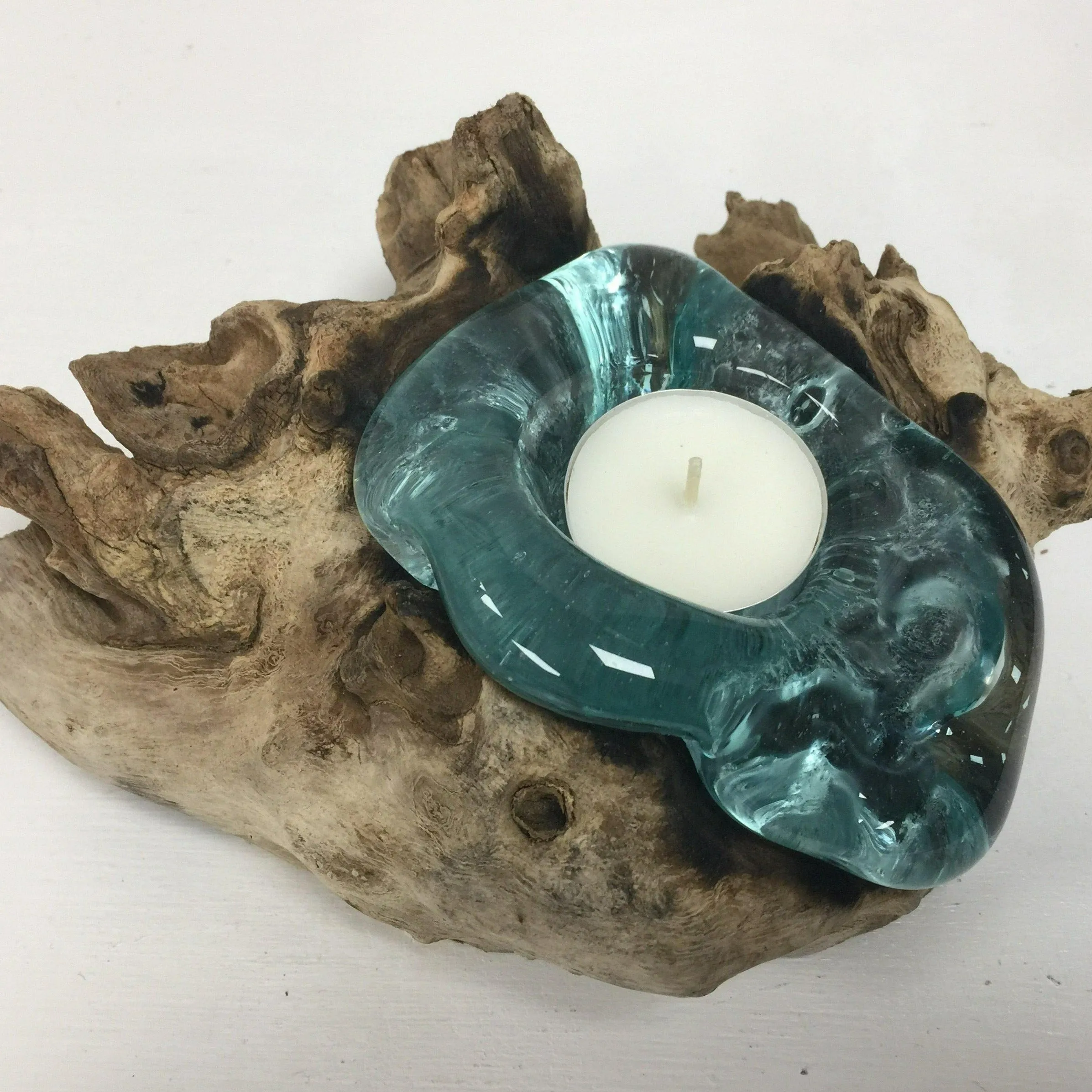 Single Tealight Holder on Root