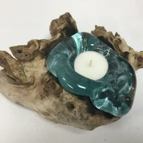 Single Tealight Holder on Root