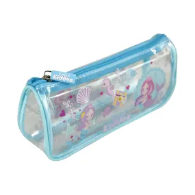 Smily Mermaid Transparent Pencil Pouch Sk11003081