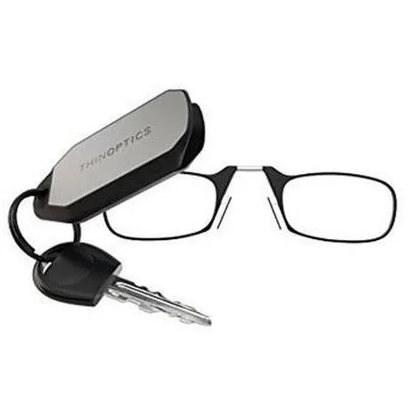 ThinOPTICS Key Chain Black frame 1.50