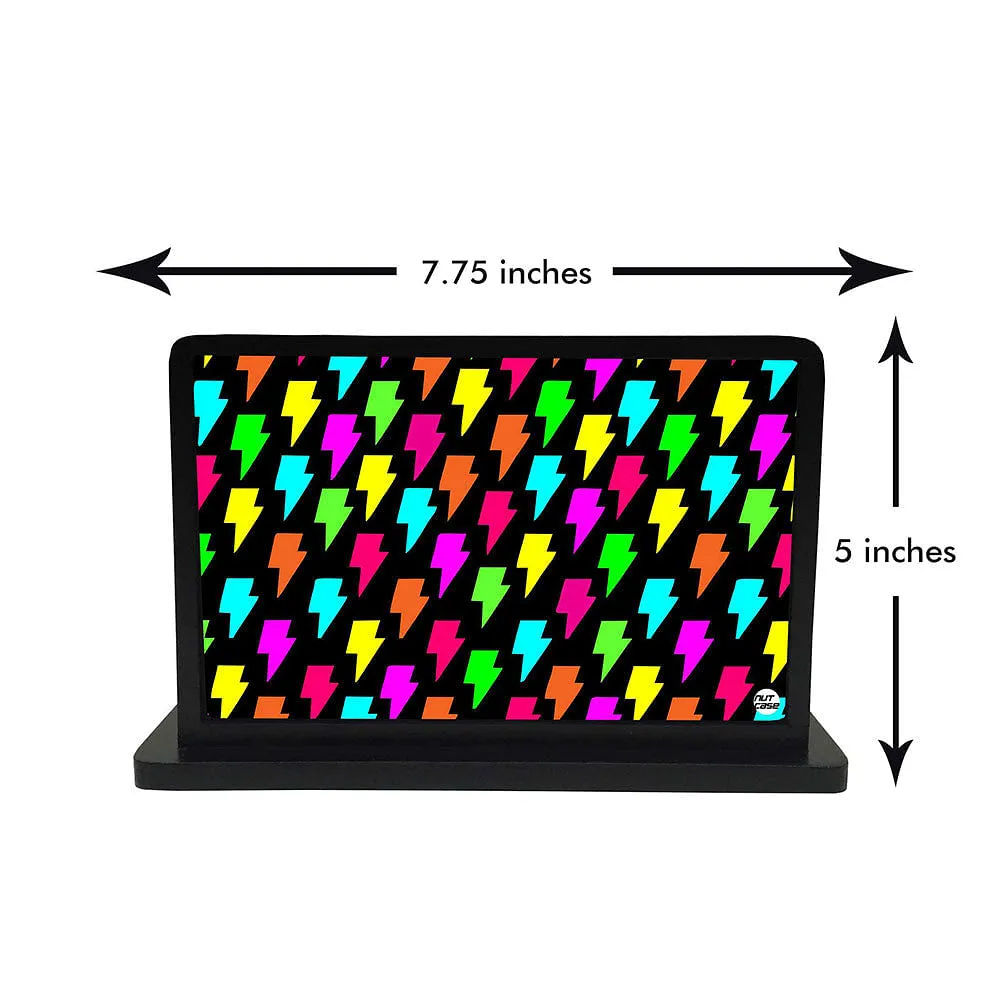 Tissue Holder Paper Napkin Stand - Lightning Pattern