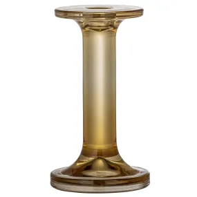 Yellow Jamey Glass Candle Holder